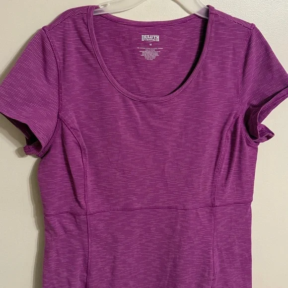 Duluth Trading Co Women’s Short Sleeve Athletic Dress With Pocket Size Medium - Picture 2 of 5